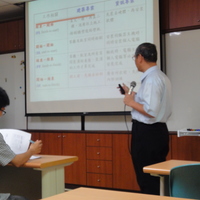 本系吴思达老师于104.5.18邀请台湾专案管理协会 杨名元 博士演讲。
